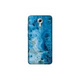 Senada General Mobile Gm 5 Plus İle Uyumlu Kılıf 0.4Mm Lazer Kesim Silikon Kapak Mavi Ametist