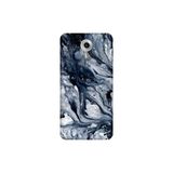 Senada General Mobile Gm 5 Plus İle Uyumlu Kılıf 0.4Mm Lazer Kesim Silikon Kapak Mermer Desen
