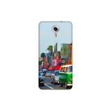 Senada General Mobile Gm 5 Plus İle Uyumlu Kılıf 0.4Mm Lazer Kesim Silikon Kapak Miami Street