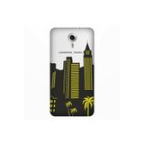 Senada General Mobile Gm 5 Plus İle Uyumlu Kılıf 0.4Mm Lazer Kesim Silikon Kapak Miami