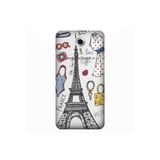 Senada General Mobile Gm 5 Plus İle Uyumlu Kılıf 0.4Mm Lazer Kesim Silikon Kapak Moda Paris