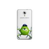 Senada General Mobile Gm 5 Plus İle Uyumlu Kılıf 0.4Mm Lazer Kesim Silikon Kapak Monster