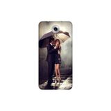 Senada General Mobile Gm 5 Plus İle Uyumlu Kılıf 0.4Mm Lazer Kesim Silikon Kapak Night Romantic