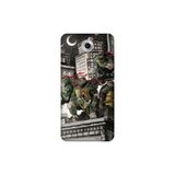 Senada General Mobile Gm 5 Plus İle Uyumlu Kılıf 0.4Mm Lazer Kesim Silikon Kapak Ninja Kaplumbağa