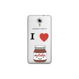 Senada General Mobile Gm 5 Plus İle Uyumlu Kılıf 0.4Mm Lazer Kesim Silikon Kapak Nutellllla