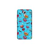 Senada General Mobile Gm 5 Plus İle Uyumlu Kılıf 0.4Mm Lazer Kesim Silikon Kapak Öp Beni Woww