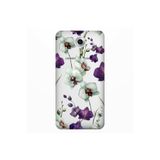 Senada General Mobile Gm 5 Plus İle Uyumlu Kılıf 0.4Mm Lazer Kesim Silikon Kapak Orkide Çiçek