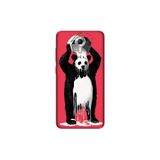 Senada General Mobile Gm 5 Plus İle Uyumlu Kılıf 0.4Mm Lazer Kesim Silikon Kapak Panda Kingo