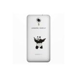 Senada General Mobile Gm 5 Plus İle Uyumlu Kılıf 0.4Mm Lazer Kesim Silikon Kapak Pandacık