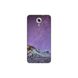 Senada General Mobile Gm 5 Plus İle Uyumlu Kılıf 0.4Mm Lazer Kesim Silikon Kapak Parlak Manzara