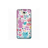 Senada General Mobile Gm 5 Plus İle Uyumlu Kılıf 0.4Mm Lazer Kesim Silikon Kapak Pembe Kedi