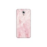 Senada General Mobile Gm 5 Plus İle Uyumlu Kılıf 0.4Mm Lazer Kesim Silikon Kapak Pembe Tüy