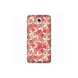 Senada General Mobile Gm 5 Plus İle Uyumlu Kılıf 0.4Mm Lazer Kesim Silikon Kapak Pink Mozaic Uyumlu