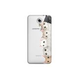Senada General Mobile Gm 5 Plus İle Uyumlu Kılıf 0.4Mm Lazer Kesim Silikon Kapak Pisi Pisi Kedi