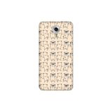 Senada General Mobile Gm 5 Plus İle Uyumlu Kılıf 0.4Mm Lazer Kesim Silikon Kapak Pug