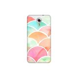 Senada General Mobile Gm 5 Plus İle Uyumlu Kılıf 0.4Mm Lazer Kesim Silikon Kapak Renkli Dağlar Uyumlu