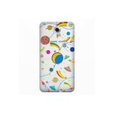 Senada General Mobile Gm 5 Plus İle Uyumlu Kılıf 0.4Mm Lazer Kesim Silikon Kapak Renkli Uzay