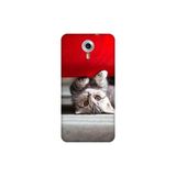 Senada General Mobile Gm 5 Plus İle Uyumlu Kılıf 0.4Mm Lazer Kesim Silikon Kapak Saklambaç Kedi