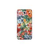 Senada General Mobile Gm 5 Plus İle Uyumlu Kılıf 0.4Mm Lazer Kesim Silikon Kapak Sanatsal Çiçek