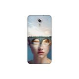 Senada General Mobile Gm 5 Plus İle Uyumlu Kılıf 0.4Mm Lazer Kesim Silikon Kapak Sanatsal