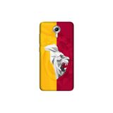 Senada General Mobile Gm 5 Plus İle Uyumlu Kılıf 0.4Mm Lazer Kesim Silikon Kapak Sarı Kırmızı Şampiyon