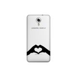 Senada General Mobile Gm 5 Plus İle Uyumlu Kılıf 0.4Mm Lazer Kesim Silikon Kapak Seni Seviyorum