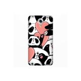 Senada General Mobile Gm 5 Plus İle Uyumlu Kılıf 0.4Mm Lazer Kesim Silikon Kapak Sevimli Panda