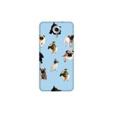 Senada General Mobile Gm 5 Plus İle Uyumlu Kılıf 0.4Mm Lazer Kesim Silikon Kapak Şirin Pug Köpek