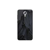 Senada General Mobile Gm 5 Plus İle Uyumlu Kılıf 0.4Mm Lazer Kesim Silikon Kapak Siyah Beton
