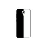 Senada General Mobile Gm 5 Plus İle Uyumlu Kılıf 0.4Mm Lazer Kesim Silikon Kapak Siyah Beyaz Feda