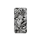 Senada General Mobile Gm 5 Plus İle Uyumlu Kılıf 0.4Mm Lazer Kesim Silikon Kapak Siyah/Beyaz