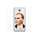 Senada General Mobile Gm 5 Plus İle Uyumlu Kılıf 0.4Mm Lazer Kesim Silikon Kapak Smokin Atatürk