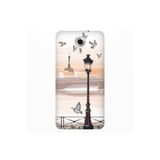 Senada General Mobile Gm 5 Plus İle Uyumlu Kılıf 0.4Mm Lazer Kesim Silikon Kapak Sonbahar,Color541