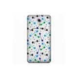 Senada General Mobile Gm 5 Plus İle Uyumlu Kılıf 0.4Mm Lazer Kesim Silikon Kapak Stars