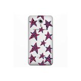 Senada General Mobile Gm 5 Plus İle Uyumlu Kılıf 0.4Mm Lazer Kesim Silikon Kapak Süslü Yıldız