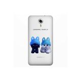 Senada General Mobile Gm 5 Plus İle Uyumlu Kılıf 0.4Mm Lazer Kesim Silikon Kapak Sweet Kitten