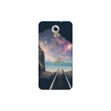Senada General Mobile Gm 5 Plus İle Uyumlu Kılıf 0.4Mm Lazer Kesim Silikon Kapak Tren Yolu