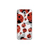 Senada General Mobile Gm 5 Plus İle Uyumlu Kılıf 0.4Mm Lazer Kesim Silikon Kapak Uğurböcekleri