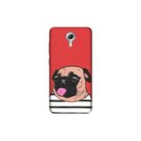 Senada General Mobile Gm 5 Plus İle Uyumlu Kılıf 0.4Mm Lazer Kesim Silikon Kapak Uyuşuk Pug
