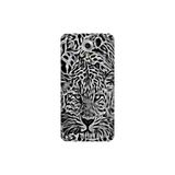 Senada General Mobile Gm 5 Plus İle Uyumlu Kılıf 0.4Mm Lazer Kesim Silikon Kapak Vahşi Aslan Sanat