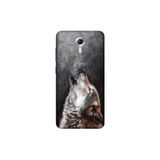 Senada General Mobile Gm 5 Plus İle Uyumlu Kılıf 0.4Mm Lazer Kesim Silikon Kapak Vahşi Kurt