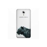 Senada General Mobile Gm 5 Plus İle Uyumlu Kılıf 0.4Mm Lazer Kesim Silikon Kapak Vamp Aslan