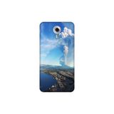 Senada General Mobile Gm 5 Plus İle Uyumlu Kılıf 0.4Mm Lazer Kesim Silikon Kapak Volkanik