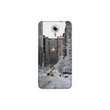 Senada General Mobile Gm 5 Plus İle Uyumlu Kılıf 0.4Mm Lazer Kesim Silikon Kapak Winter York