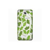 Senada General Mobile Gm 5 Plus İle Uyumlu Kılıf 0.4Mm Lazer Kesim Silikon Kapak Yapraklar