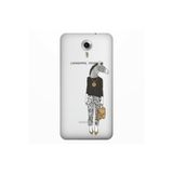 Senada General Mobile Gm 5 Plus İle Uyumlu Kılıf 0.4Mm Lazer Kesim Silikon Kapak Zebra Style