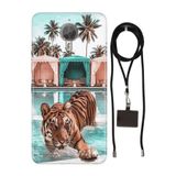 Senada General Mobile Gm 5 Plus İle Uyumlu Kılıf Hangover Silikon İpli Boyun Askı Aparatlı