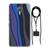 Senada General Mobile Gm 5 Plus İle Uyumlu Kılıf İnsider Silikon İpli Boyun Askı Aparatlı