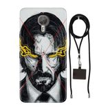 Senada General Mobile Gm 5 Plus İle Uyumlu Kılıf John Silikon İpli Boyun Askı Aparatlı