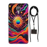 Senada General Mobile Gm 5 Plus İle Uyumlu Kılıf Magic Silikon İpli Boyun Askı Aparatlı